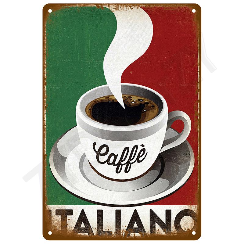 Retro Tin Sign Vintage Metal Signs Plates Posters House Interior Bathroom Wall Art Mural Aesthetic Room Home Decor Decorations