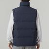 Under Armour Solid Color Stand Collar Sports Outdoor Running Casual Down Vest Unisex vest Dark-Blue 23600803-013