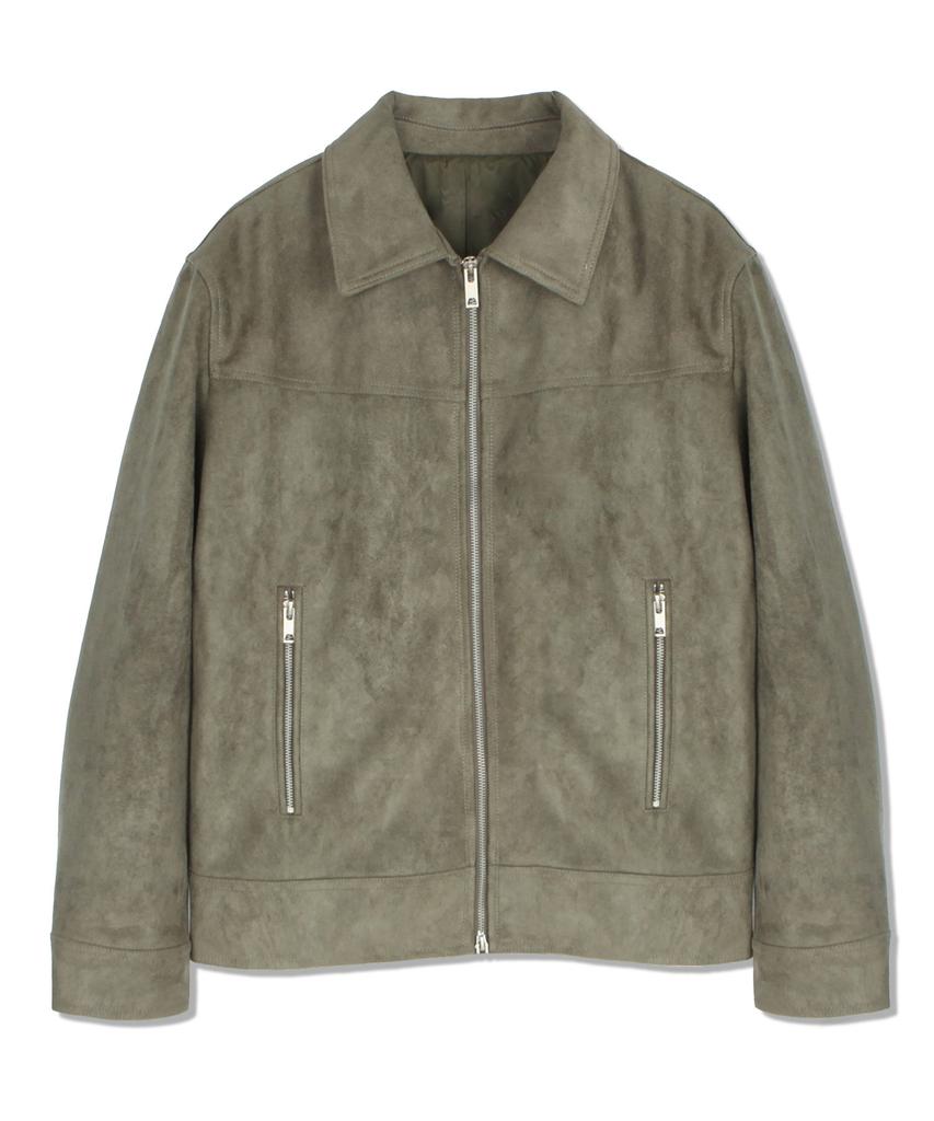 Underoff Western Vegan Suede Jacket Brown