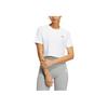 Adidas Originals Short Sleeve Sports Round Neck T-Shirt Women Tops White HP0091