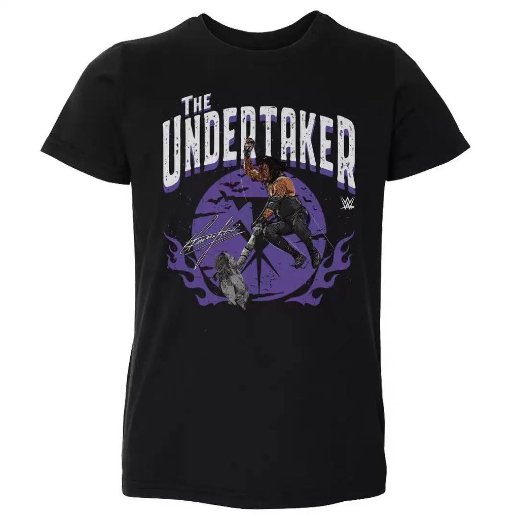 Herren Damen Kurzarm Mode WrestleMania Bedruckte WWE T-Shirts Sommer Hochwertige Baumwoll-Tees Kostenloser Versand
