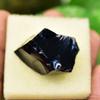 LAB-CREATED Black Tourmaline 107 Ct CERTIFIED Uncut Rough Loose Gemstone