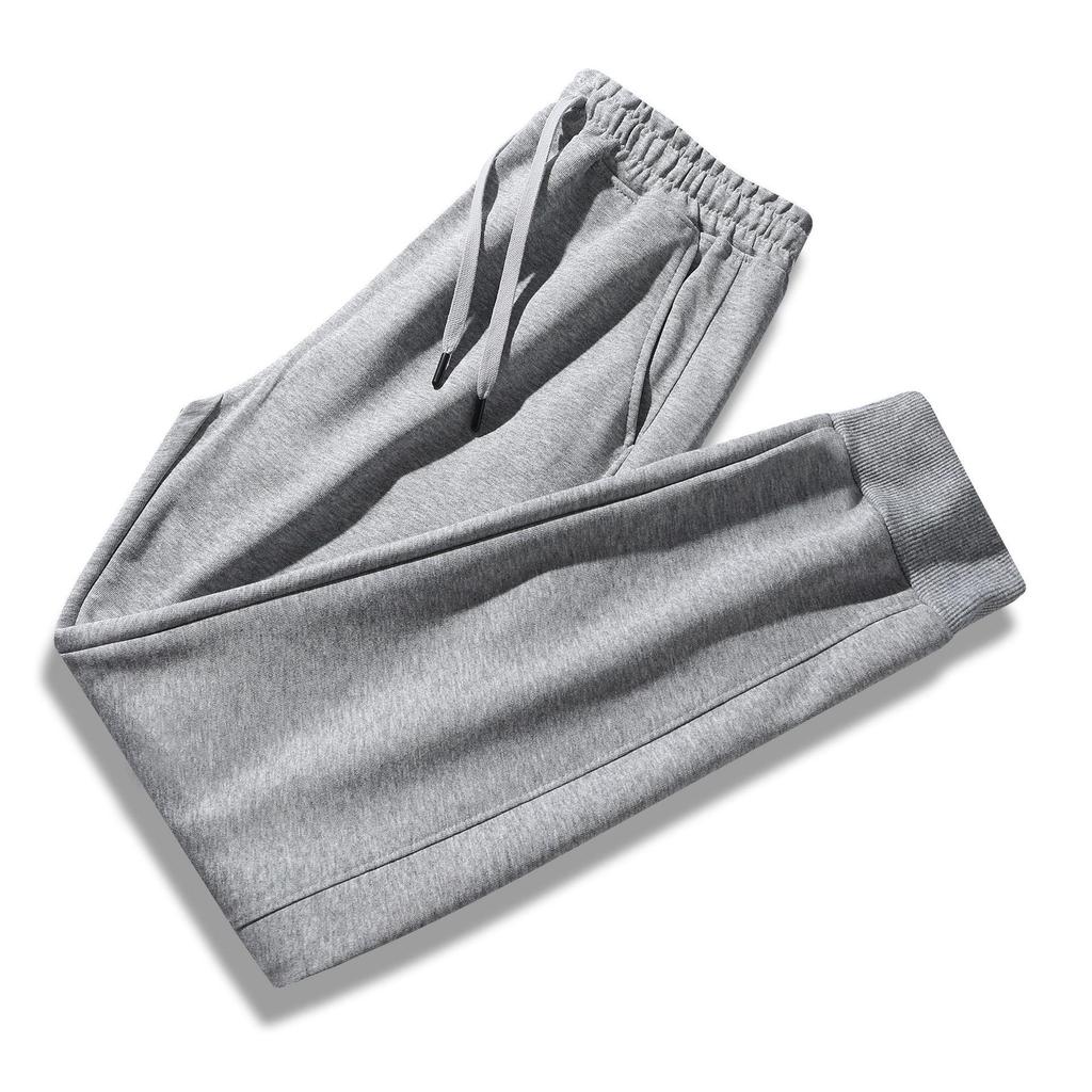 Unisex Slimming Hua Cotton Sweatpants - Soft, Breathable, Cuffed Casual Sports Pants