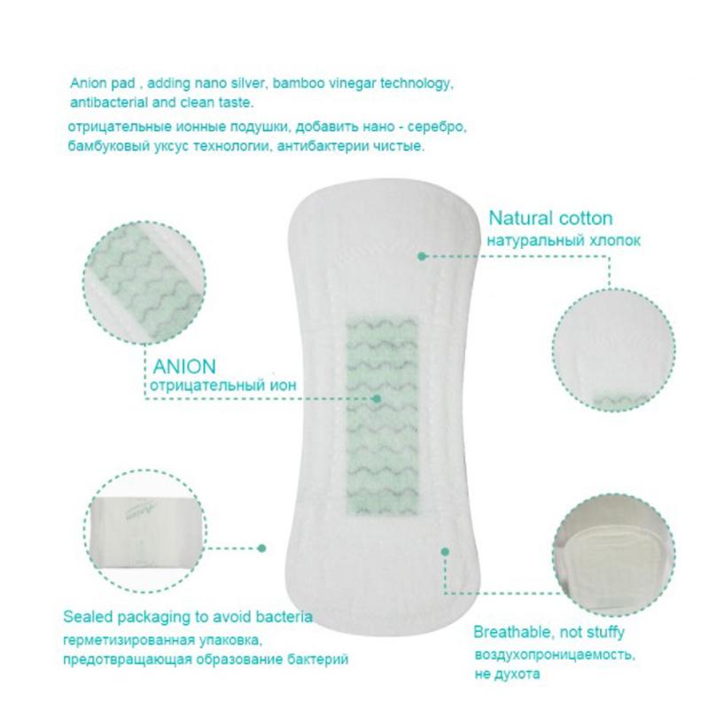 19er-Pack Anion-Damenbinden, Dichtung für Damenhygieneprodukte, tägliche Höschen, Hygienepads, Servietten, Slipeinlagen, Menstruationspflege