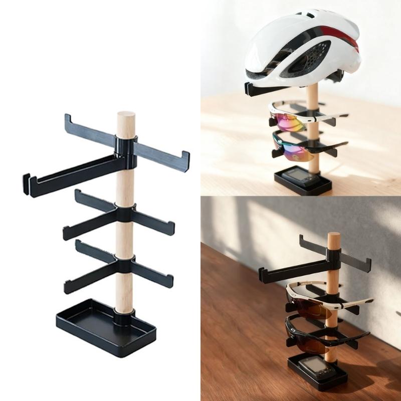 Massivholz Brillen-Displayhalter Eleganter Sonnenbrillen-Aufbewahrungsständer Für ordentliche Schreibtisch-Displayfläche Platzsparend