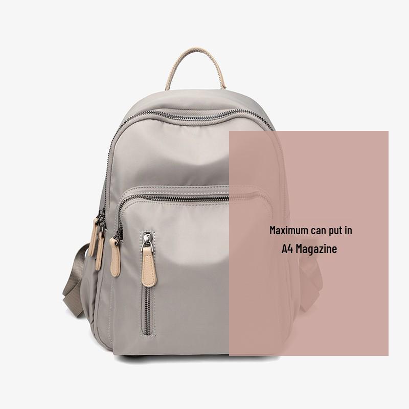 Rucsac pentru femei din pânză Oxford: Ghiozdan școlar la modă, versatil, cu capacitate mare, ușor și impermeabil