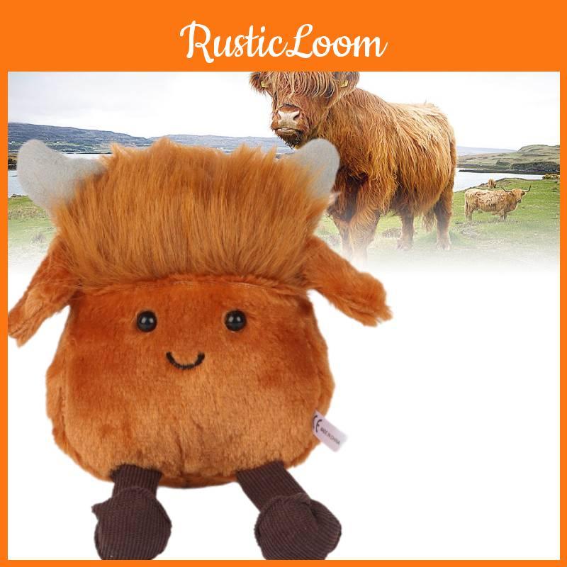 Calf Plush Carey Toy Cartoon Animal Stuffed Doll Room Decoration Children Gift