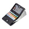 Men's Small Wallet, Short European, American, Guangzhou Factory Supply, Ultra-thin Retro Vertical Small Pocket Wallet.