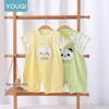 Youqi Infant Summer Breathable Cotton Romper
