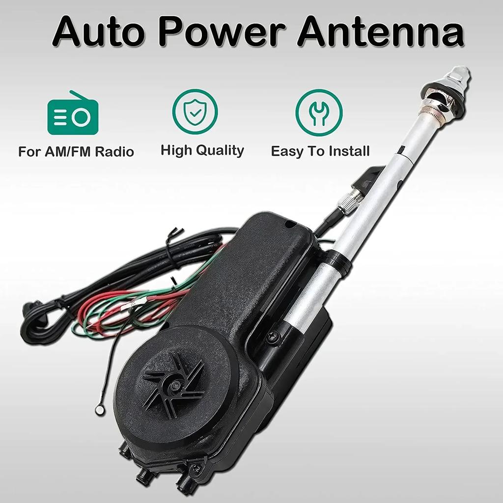 Kit antenă pentru antenă pentru mașină 12V AM FM Radio Antene pentru vehicule exterioare Kit auto de înlocuire Pro pentru Mercedes W140 W126 W124 W201