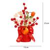 Chinese Lunar New Year Decoration Holiday Feng Shui Artificial Flowers Bouquet