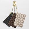 Fashion Brand Coin Purse With Key Chain Women PU Leather Mini Wallet Portable Billfold Lipstick Keys Bank Cards Storage Bag