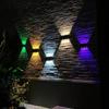 Projecteur d'extérieur mural solaire à 4 LED