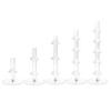 Transparent Eyeglasses Show Stand Multi Layers Glasses Showcase Shelf