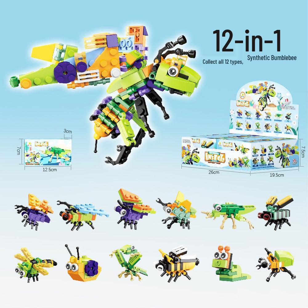 12 Zodiac Animal Building Blocks Compatible with Lego - Educational Toys for Kids