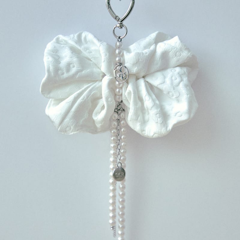 GOCORI Flora Scrunchie - White
