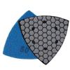 Granite Marble Stone Mm Triangle Diamond Dry Polishing Pads Good Durability