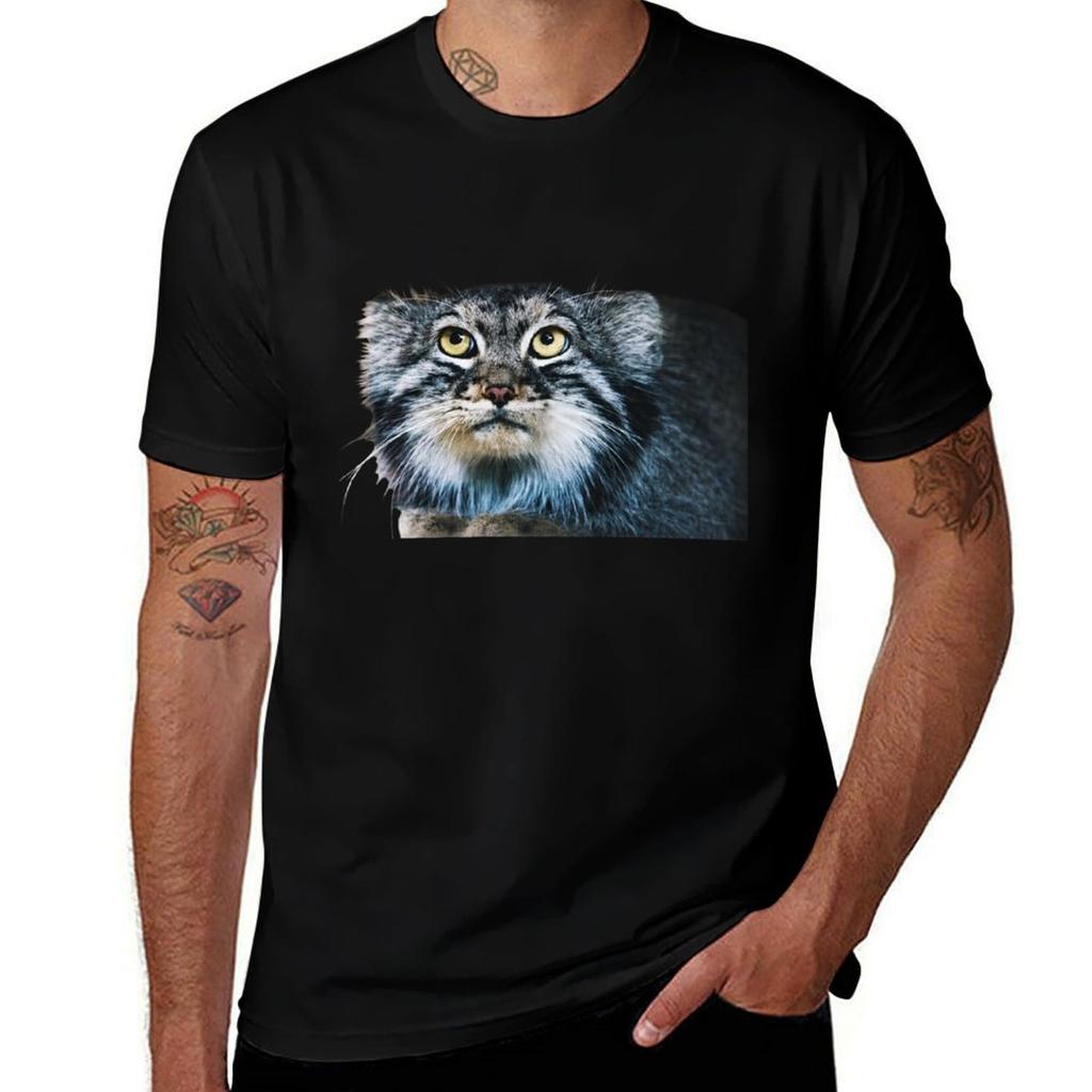Pallass Cat T-Shirt Graphic T Shirts for Man T Shirt for Man T-Shirt