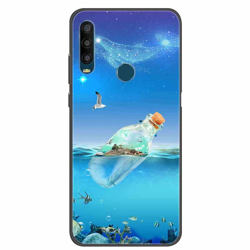 Voor Alcatel 3L 2020 Hoesjes Gedrukte Kat Zacht Siliconen Achterkanten voor Alcatel3L 3 L 2020 5029Y 5029 5029D Fundas Capa Coque 6.22