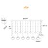2.5m Diwali Light Brilliant Night Anchor Layout Wedding Decoration Of Curtain Christmas Girl 12-hanging Celebrity Heart Room Led
