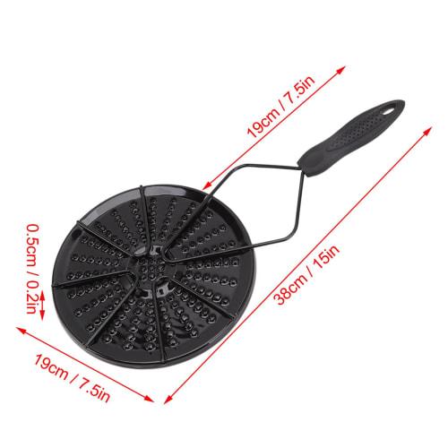 Stainless Steel Plate Heat Diffuser, Fast Even Induction Plate, Heating, Isolates Direct Flame, Heat Storage, Anti-burn, Gas Stove, Heat Diffuser, Coo