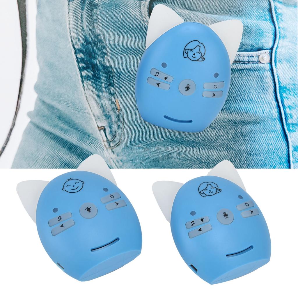 V30 Digital   Baby Monitor Portable Alarm Sensitive Wireless Two Way Baby Cry Detector