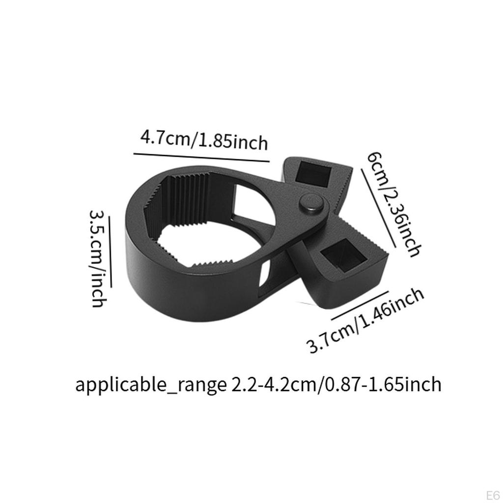 Auto Spurstangenschlüssel Autoreparaturwerkzeuge Einfach zu bedienen Multifunktion Verschleißfest Sechskant Zubehör