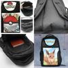 Durable Polyester Pokemon Rucksack 19" Tall Adjustable Shoulder Straps