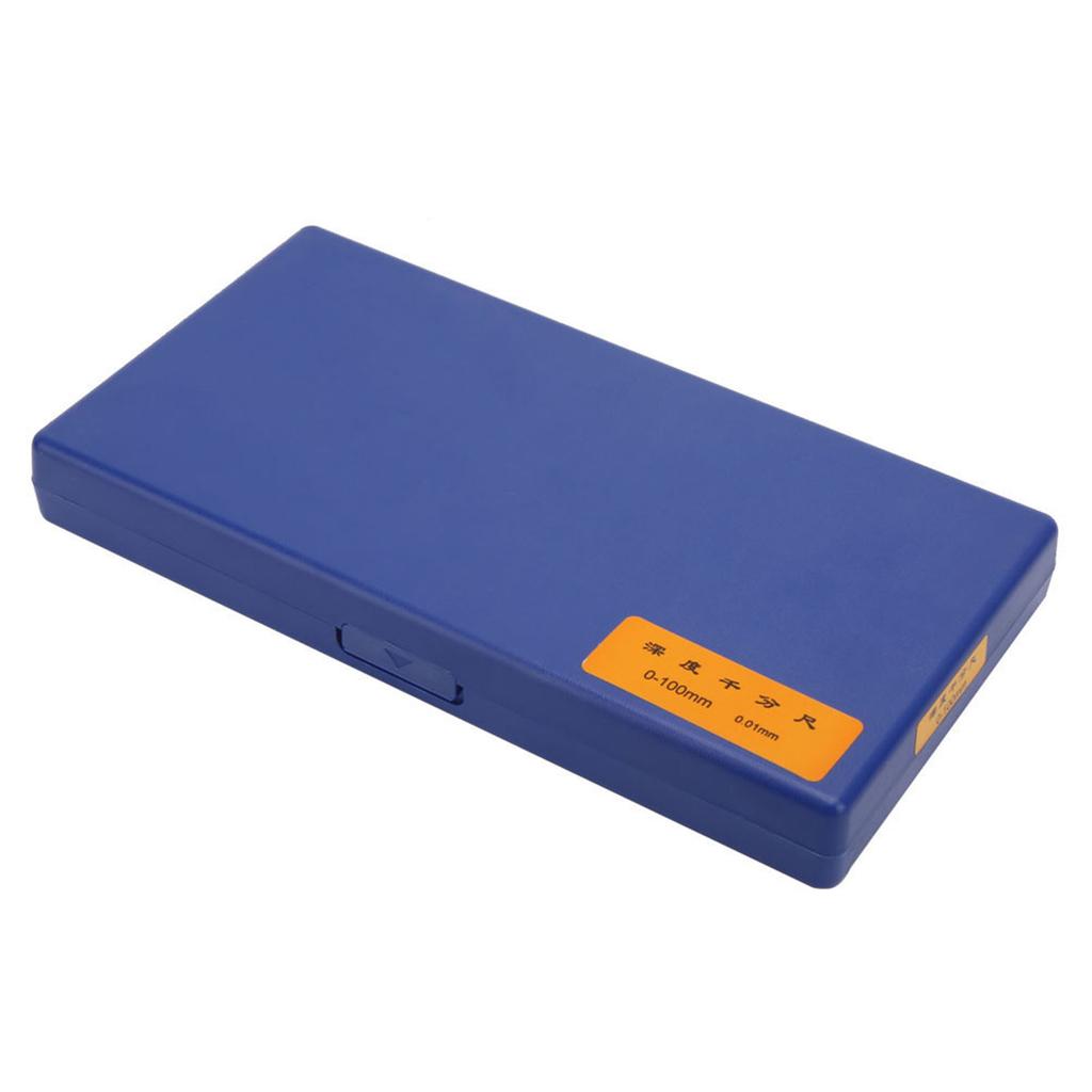 High Accuracy Round Head Depth Micrometer Gauge Gage Measuring Tool(0150mm 6in)