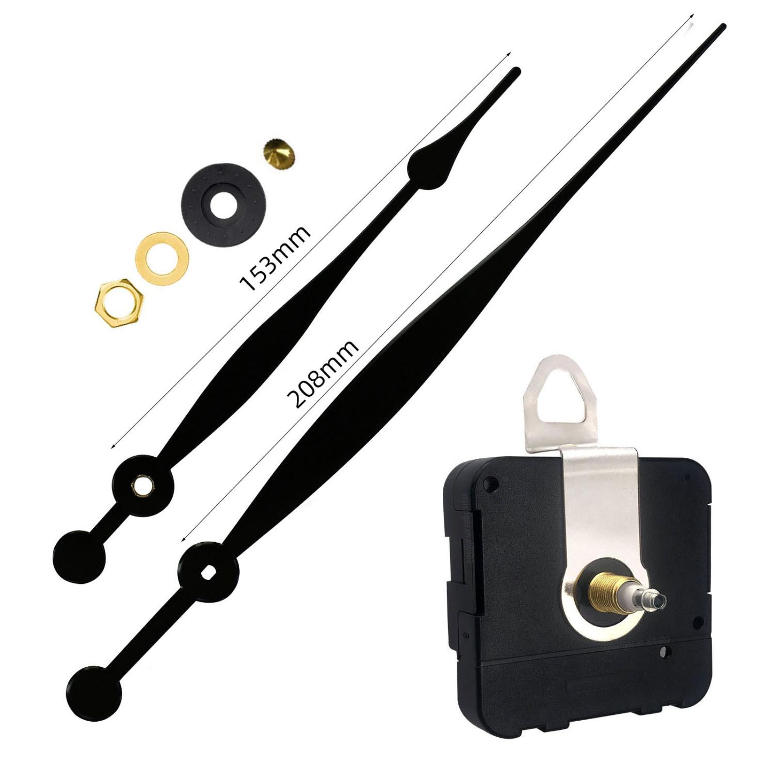 

Безшумний настінний годинник Механізм годинника DIY скануючий механізм Стрілка годинника One Size