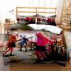 3D Anime Lonely Rock Digital Print Polyester Bedding Sets Covers Boys Bed Linen Set For Teens Bedding Set Queen Bedding Set