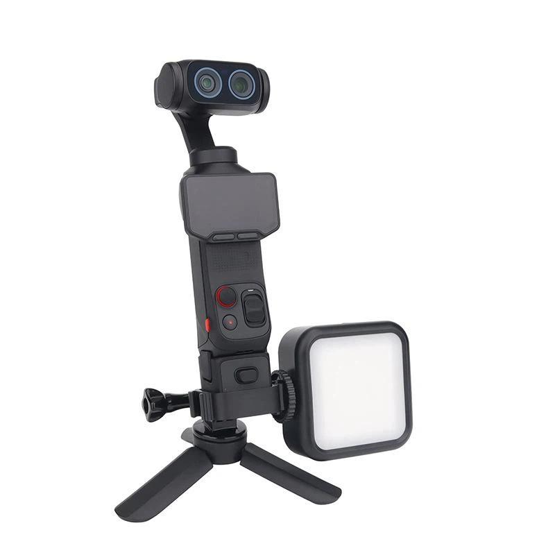 Camera Expansion Housing Case Cage Bracket for Insta360 Luna Ultra Universal Accessory Mount for Vlogger Outdoor Shooting