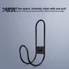 Garage Tool Organizer Heavy Duty Garden Hose Holder, Wall Mount Iron Water Indoor Cleaning Storage Hanger, Multi-functional Hook for Cables