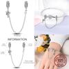 Copper Sunflower Butterfly Purple Flower Bird Ice Cream Safety Chains Fit Original Bracelets Diy Jewelry