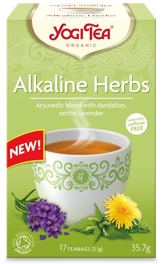 ALKALINE HERBS TEA ORGANIC (17 x 2.1 g) 35.7 g - YOGI TEA