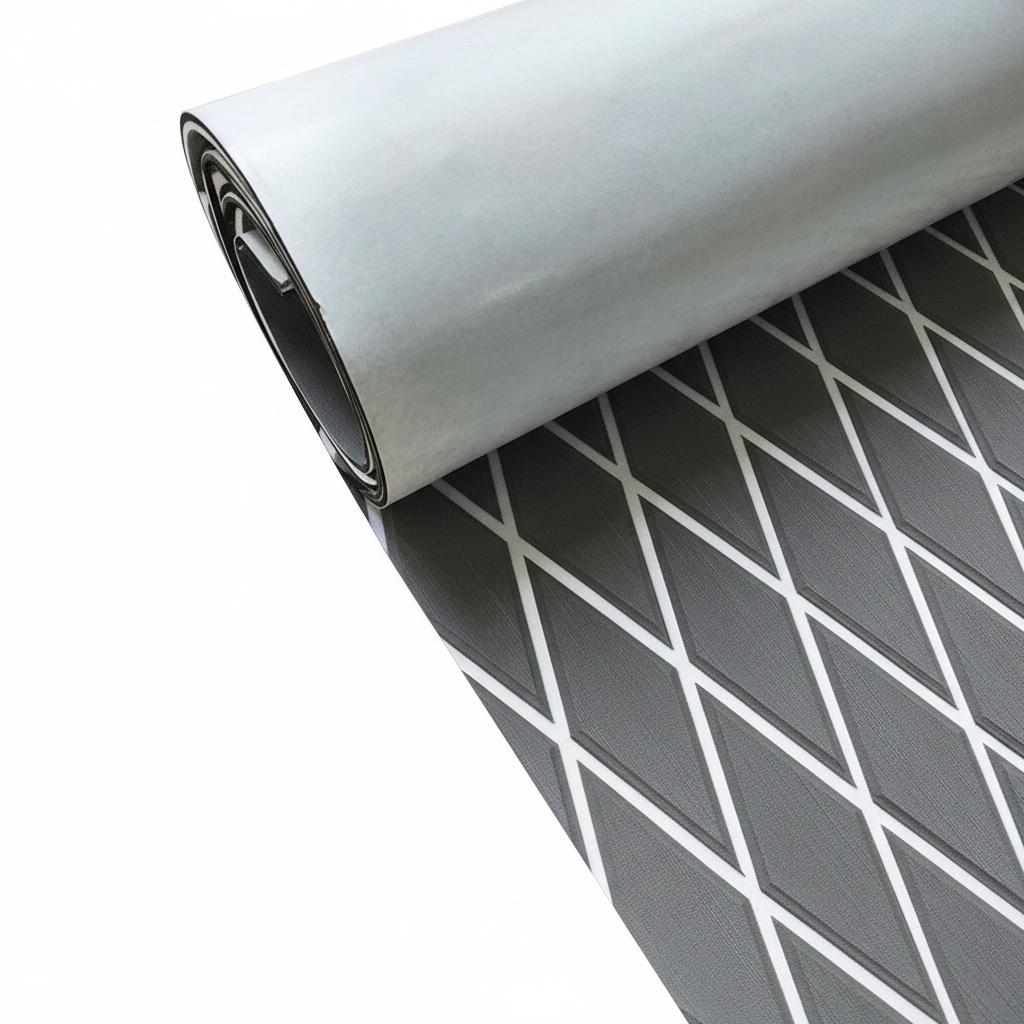 1900*350*6mm Engraved Diamond Pattern EVA Foam Boat Decking Sheet Mat for Kayak Anti-slip Pad Marine Accessories Flooring Mat