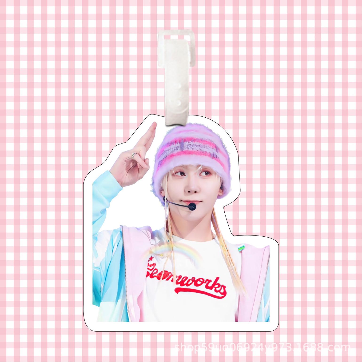 SeungKwan Luggage Tag Backpack Pendant Keychain Ornament - SEVENTEEN