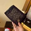 Cute Black Mesh Cosmetic Bag with Kitty Design, Portable Travel Makeup Organizer, Multi-functional Lipstick Pouch, Handheld Touch Up Bag