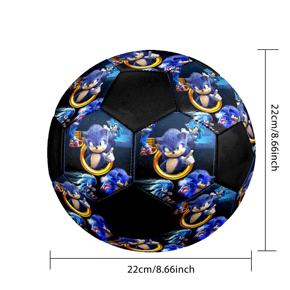 Flashy Hedgehog Indoor Soccer Ball Colorful All Ages Size 5 Machine Stitched PVC Competition Ready Durable High-Bounce