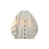 Men's V-Neck Knit Cardigan Sweater - Korean Casual Style for Autumn & Early Spring