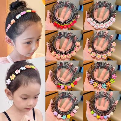 Y2k Frucht Herz Kinder Bunter Haarkamm Gebrochenes Stirnband Haarspangen Hase Niedlicher Kopfschmuck Prinzessin Mädchen Haaraccessoires 1 Stück