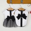 Pet Cat Small Dog Dog Clothes Summer Princess Couple Dress Wedding Dress Vest