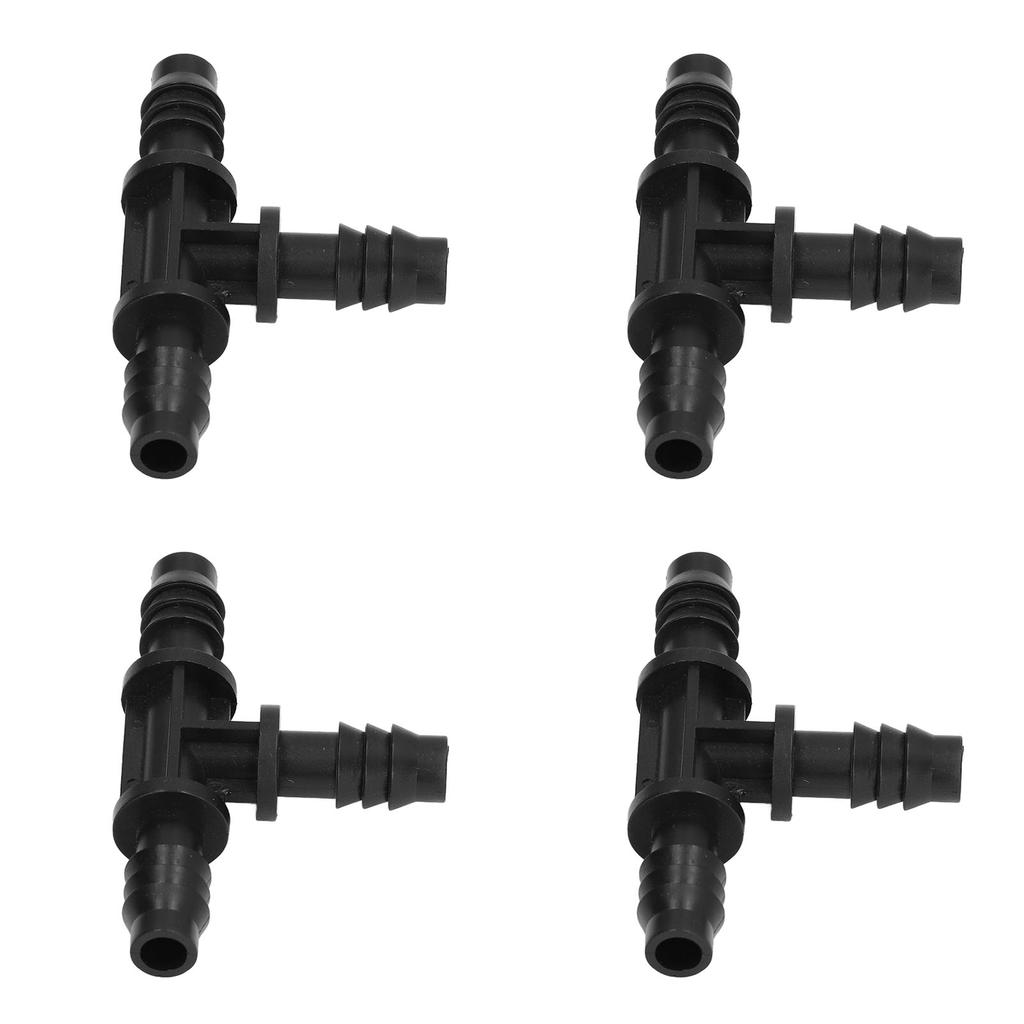 40 stücke Bewässerung Fitting Tropf Bewässerung Barbed Connector 8/12mm Rohr T für Garten Rasen