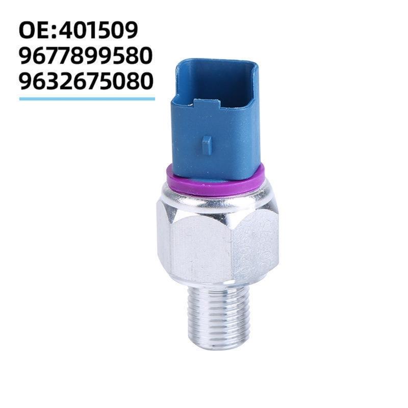 Threaded Metal Pressure Sensor Part for 206 306 307 406 Partner Repair, Automotive Replacement Unit, Reference Number 9677899580 for Upkeep Needs