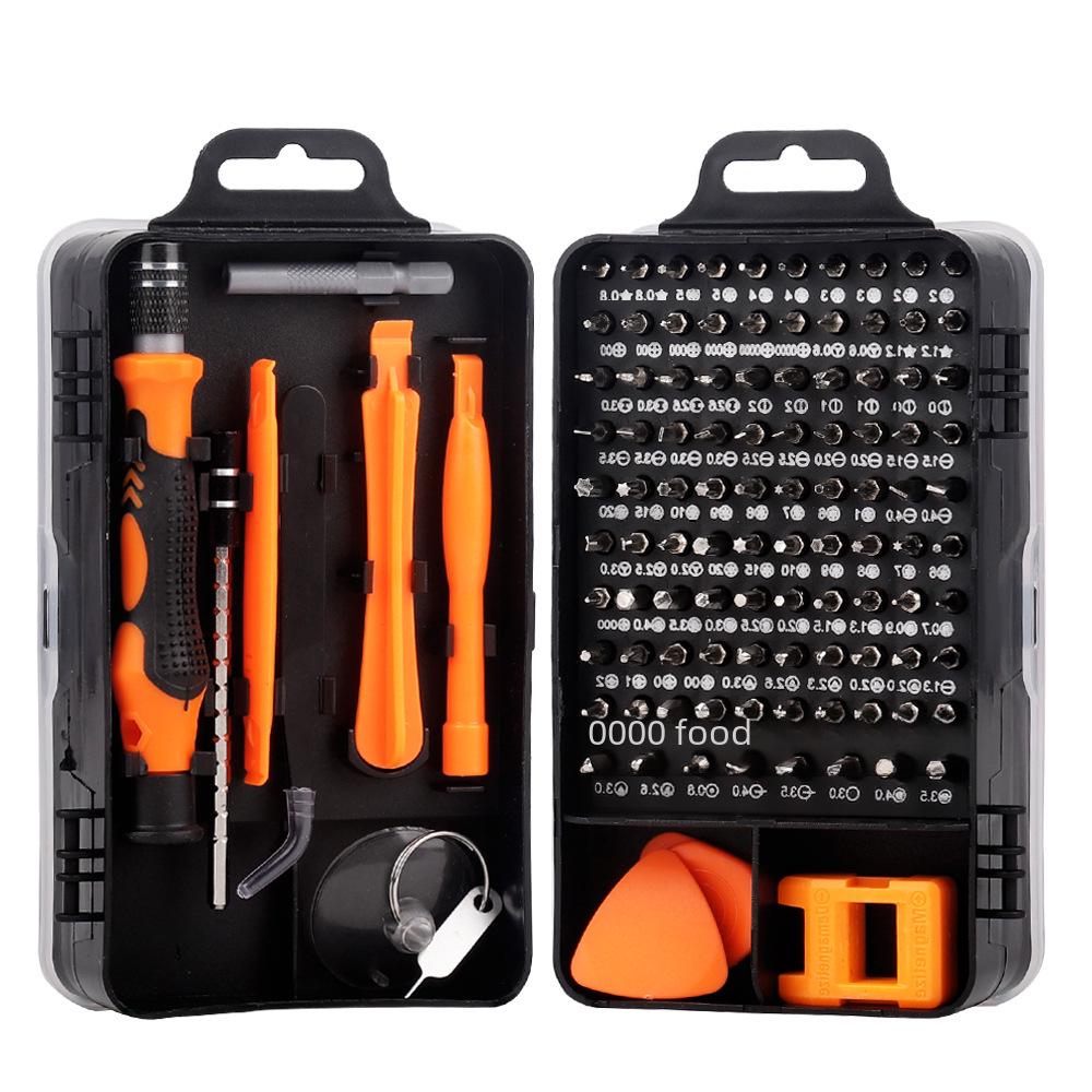 "115-in-1 Carbon Steel Screwdriver Set for Mobile Phone Repair"