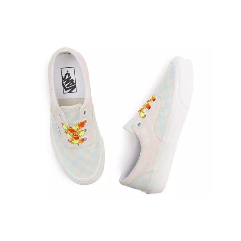 Vans Era Anaheim Factory 95 DX unisex casual checkered low-top skate shoes blue pink VN0A7Q5ZB37