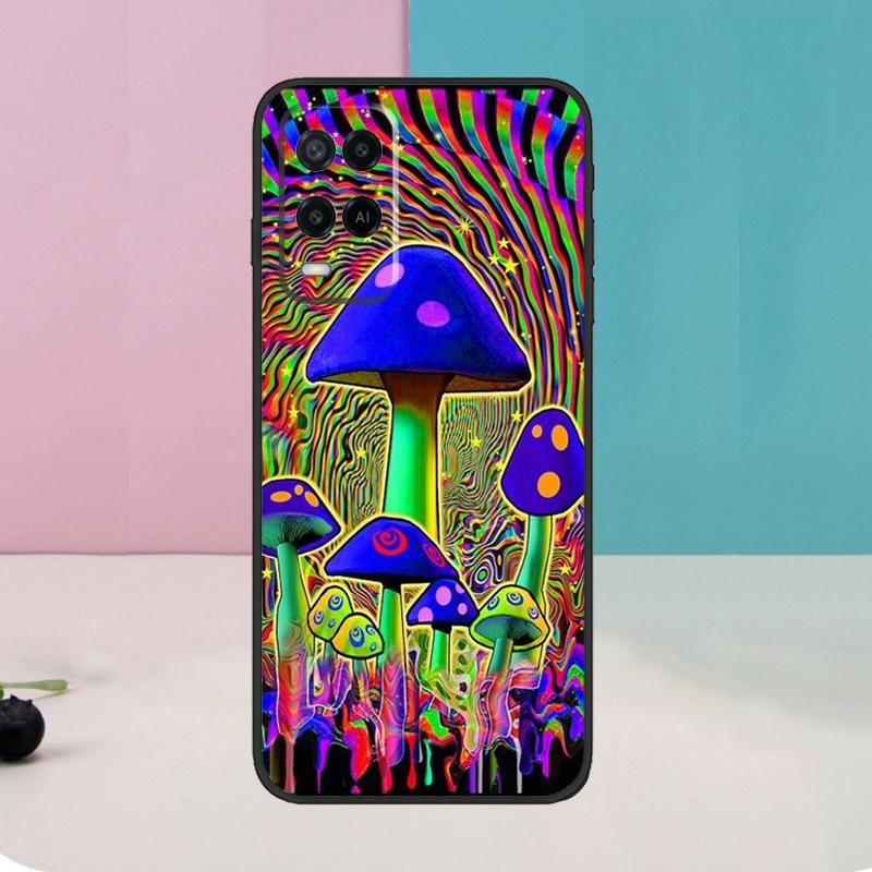 Mushrooms Psychedelic Case For Oppo A5 Pro A6 A15 A16 A76 A96 A17 A57 A98 A58 A78 A18 A38 A54 A74 A94 A40 A60 A80