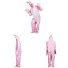 Pink Bunny Costume For Adults With Polyester Material For Cosplay And Halloween Parties