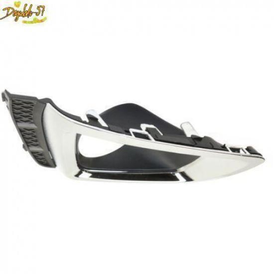 2PCS L+R Fits For Subaru Forester 2014-2017 Front bumper Fog Light cover Trim