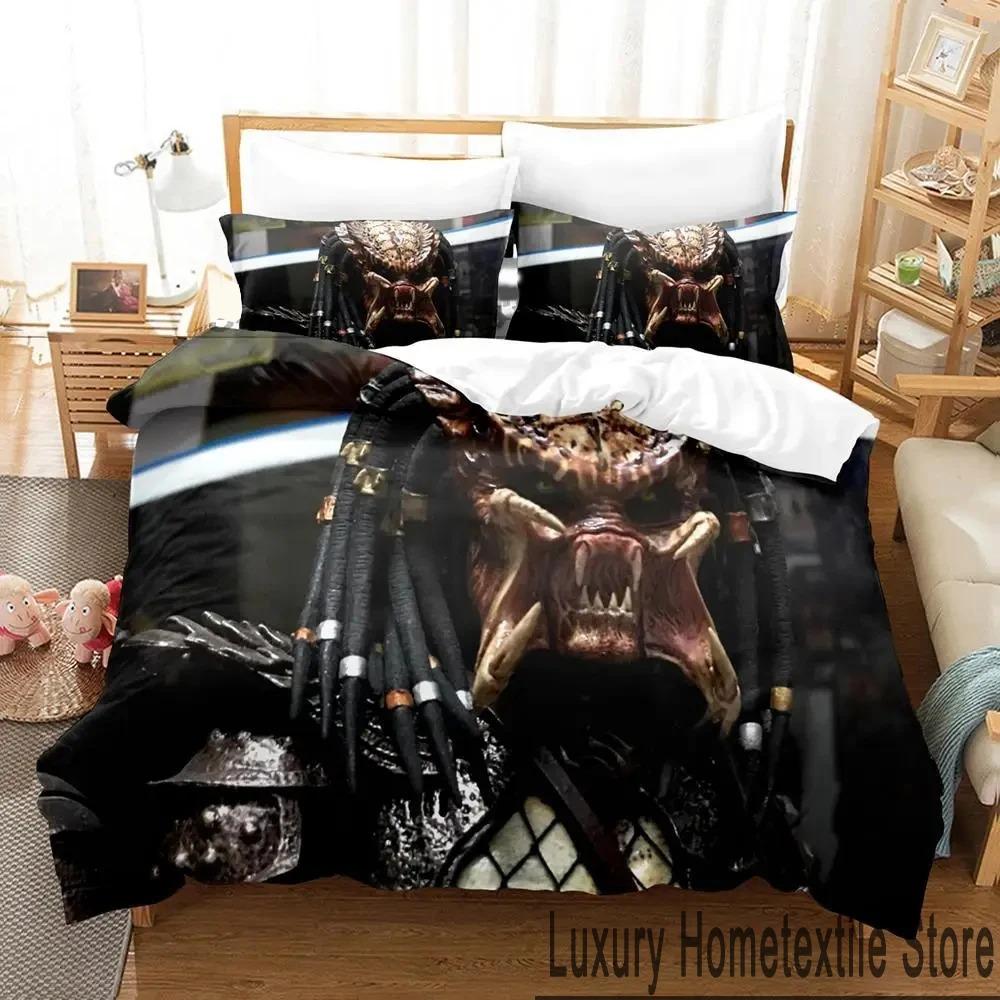 3D Druck Film The Predator Bettwäsche Set Jungen Mädchen Twin Queen King Size Bettbezug Kissenbezug Bett Jungen Erwachsene Heimtextil